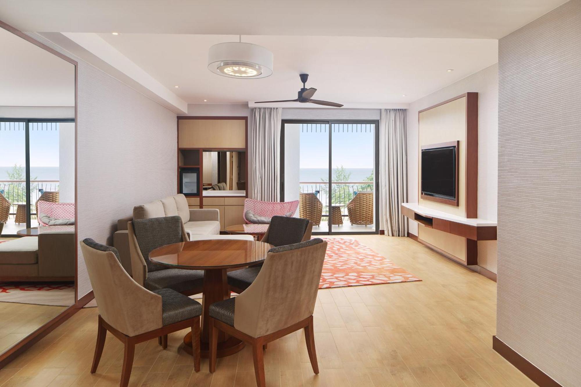 The Westin Desaru Coast Resort Exteriér fotografie A typical living room in a 3-bedroom apartment