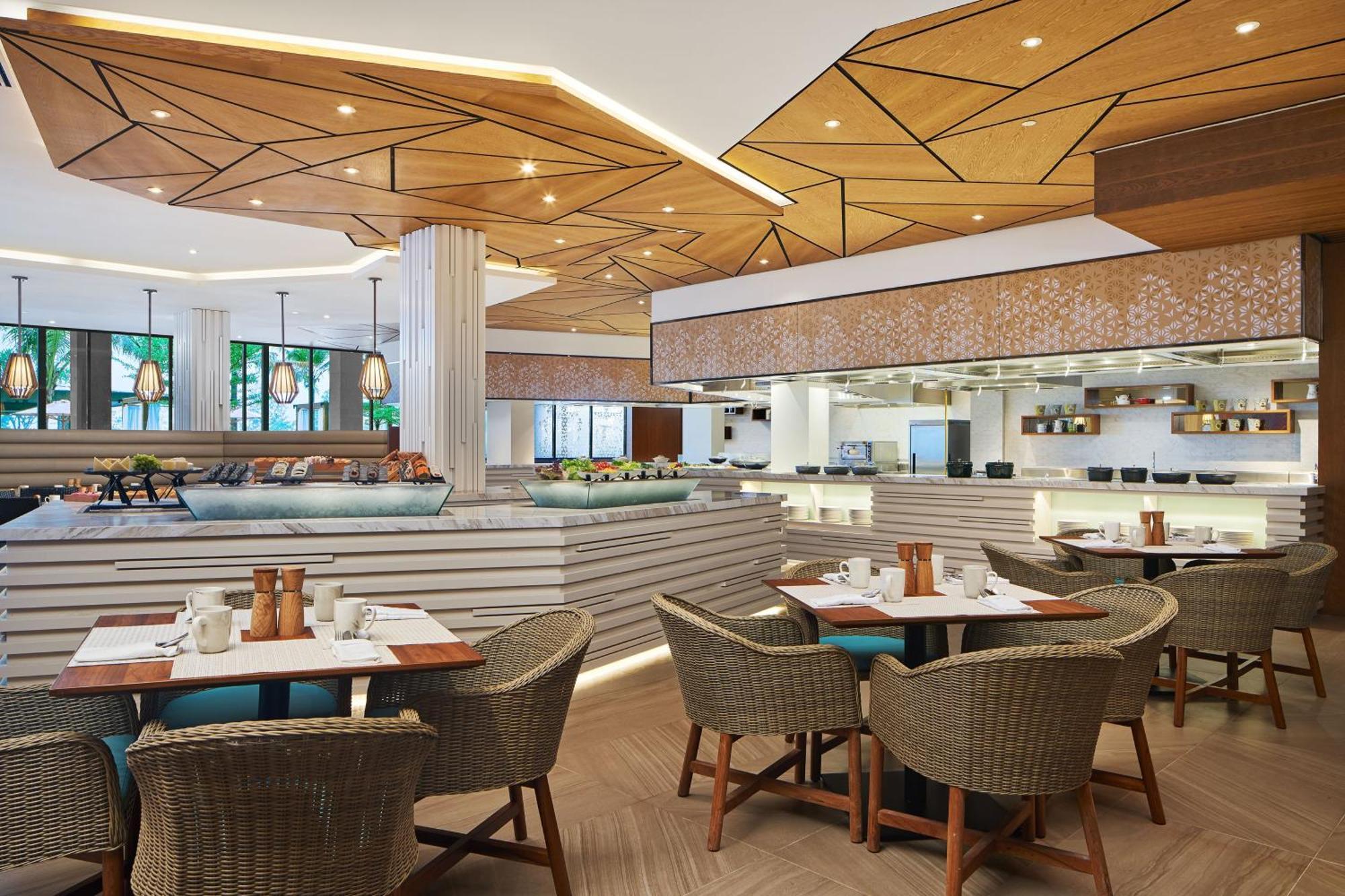 The Westin Desaru Coast Resort Exteriér fotografie The restaurant
