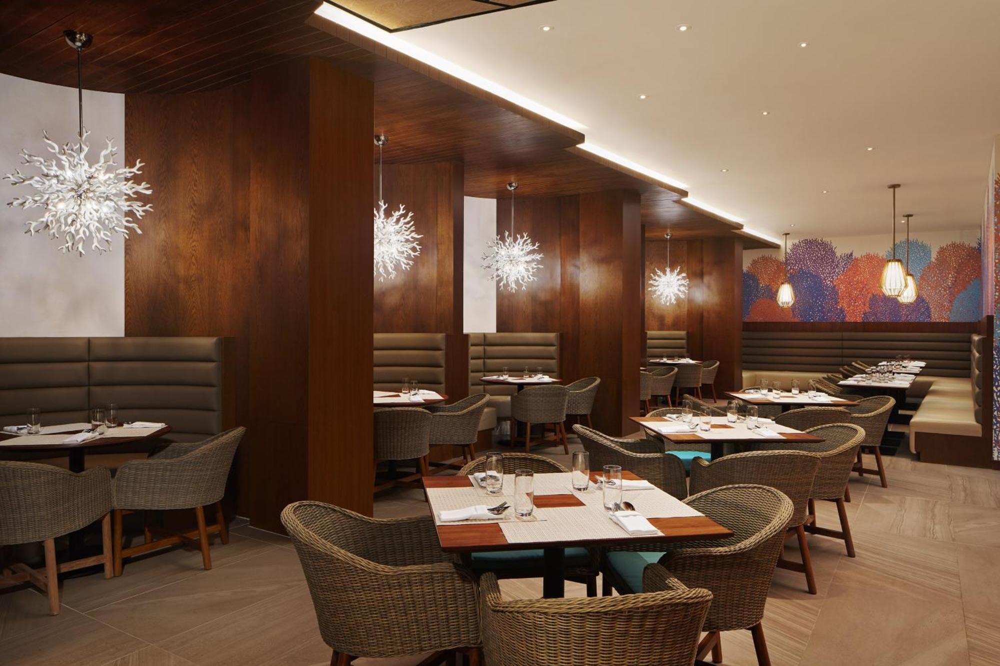 The Westin Desaru Coast Resort Exteriér fotografie The interior of the restaurant